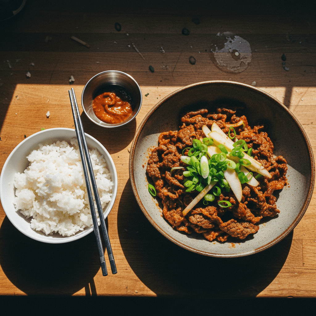 Beef Bulgogi