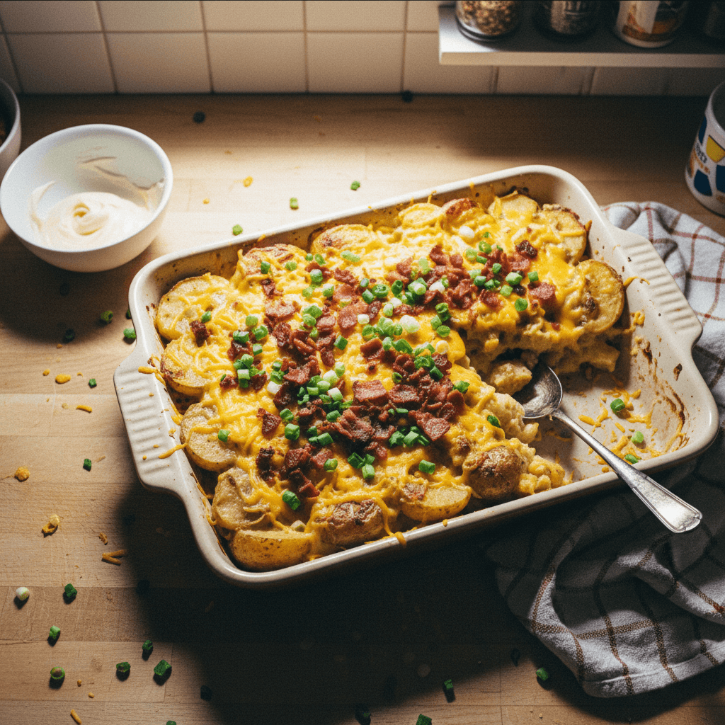 Mississippi Mud Potatoes