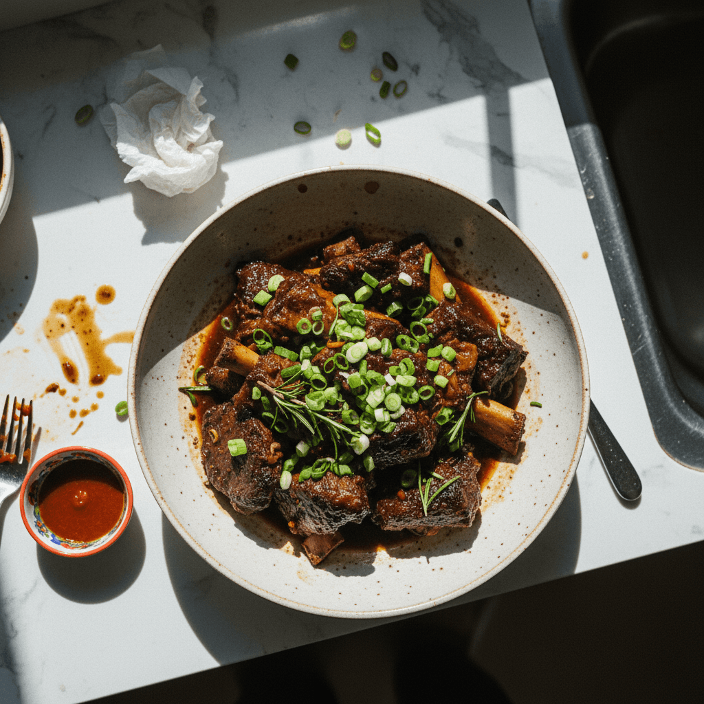 Slow-Cooked Beef Short Ribs
