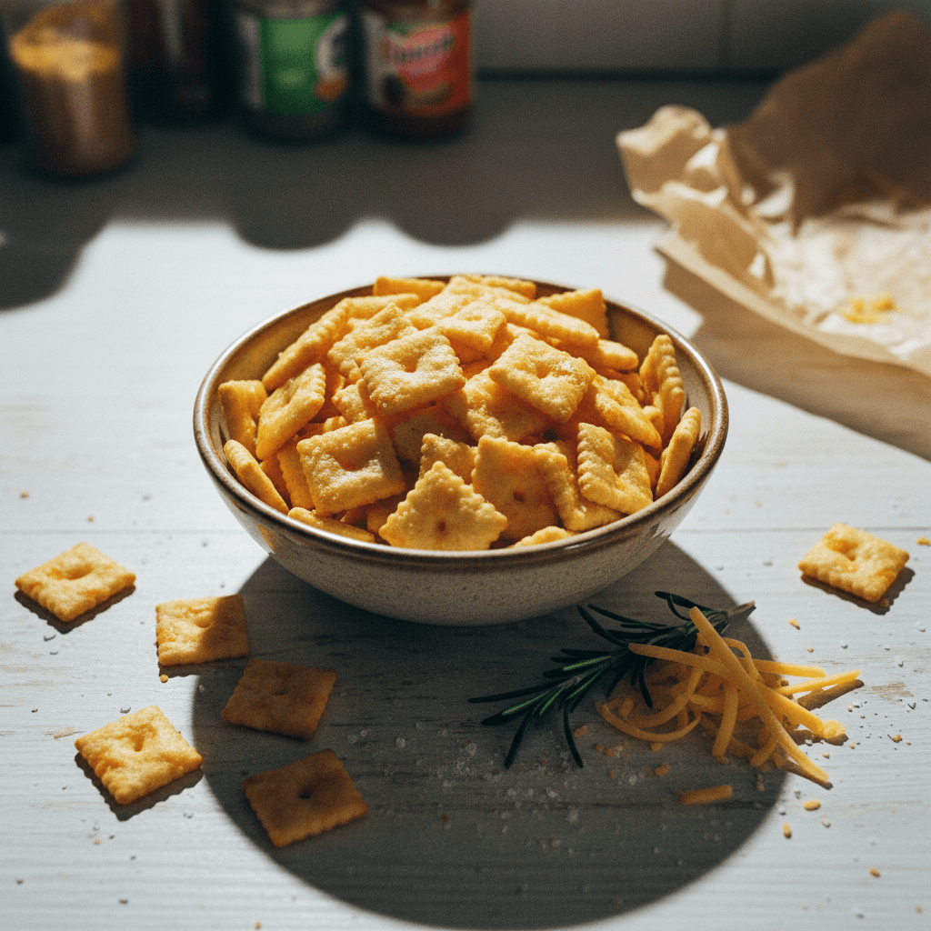Homemade Cheez-Its