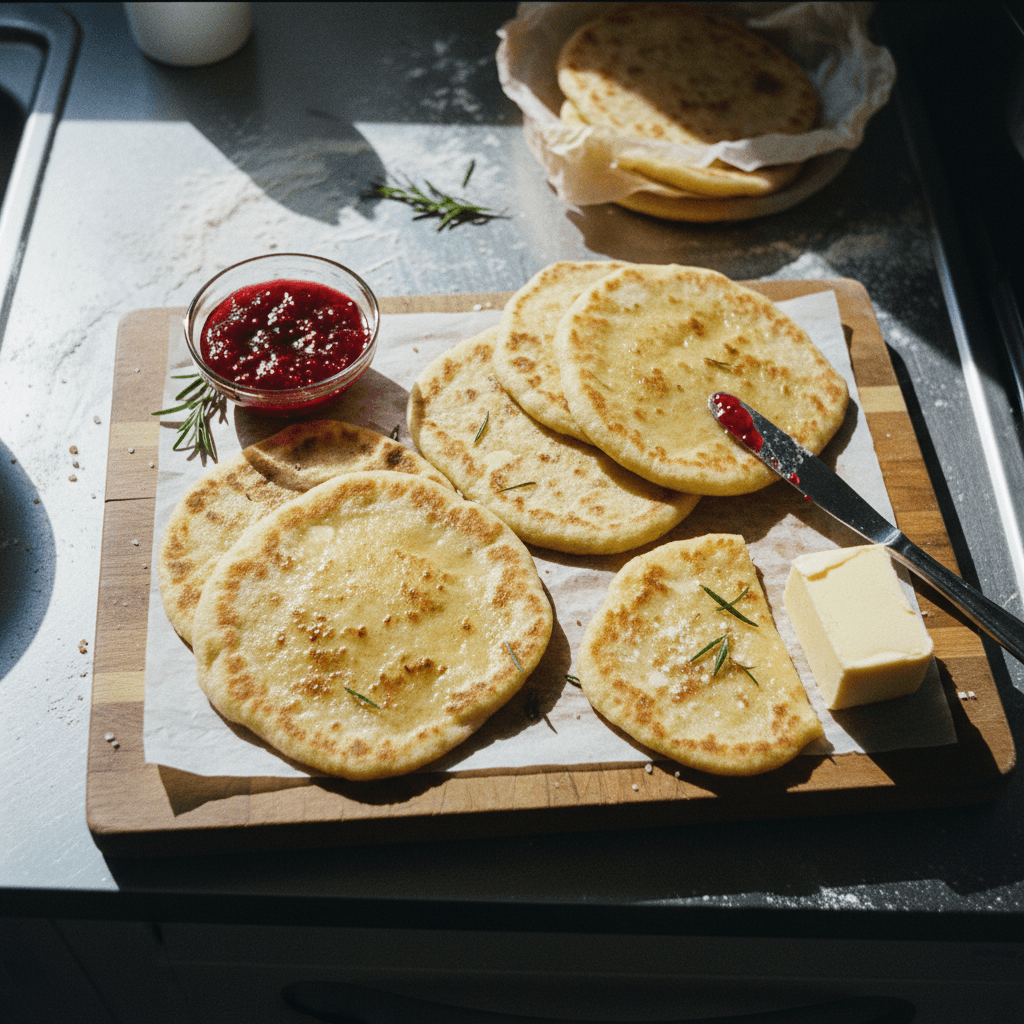 Potato Flatbreads (Lokše)
