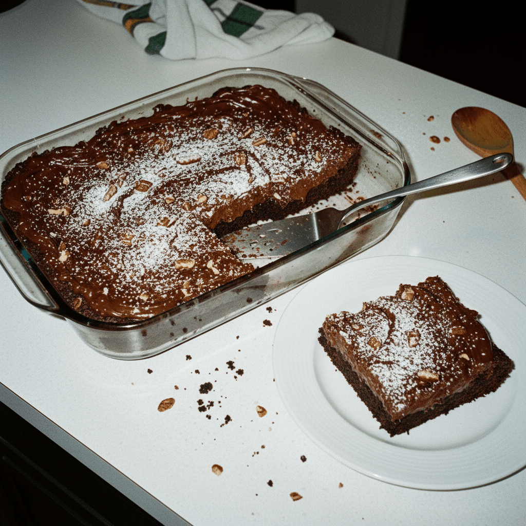 Chocolate Gooey Butter Cake