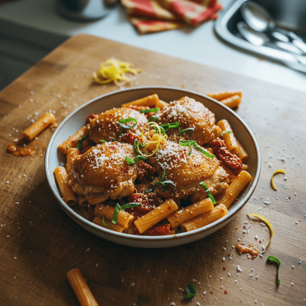 Marry Me Chicken Pasta