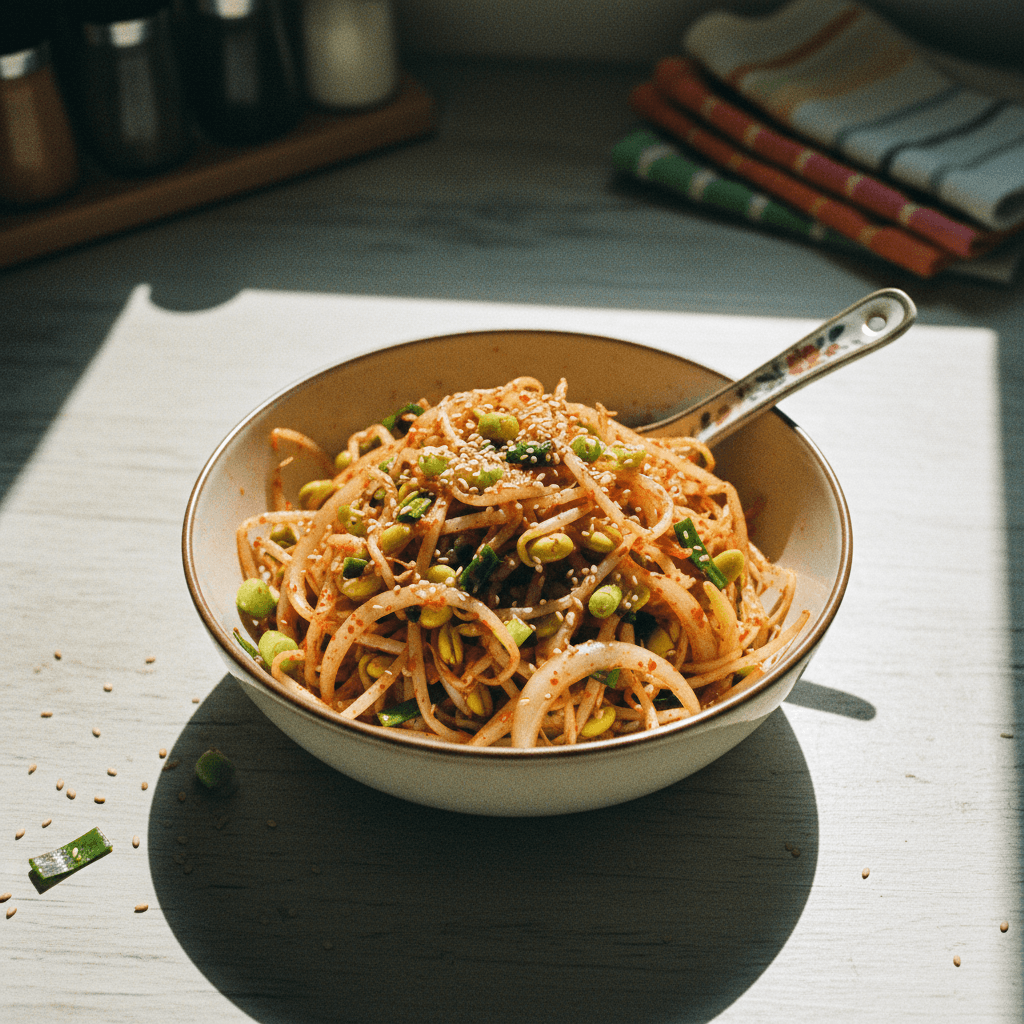 Korean Seasoned Bean Sprouts (Kongnamul Muchim)