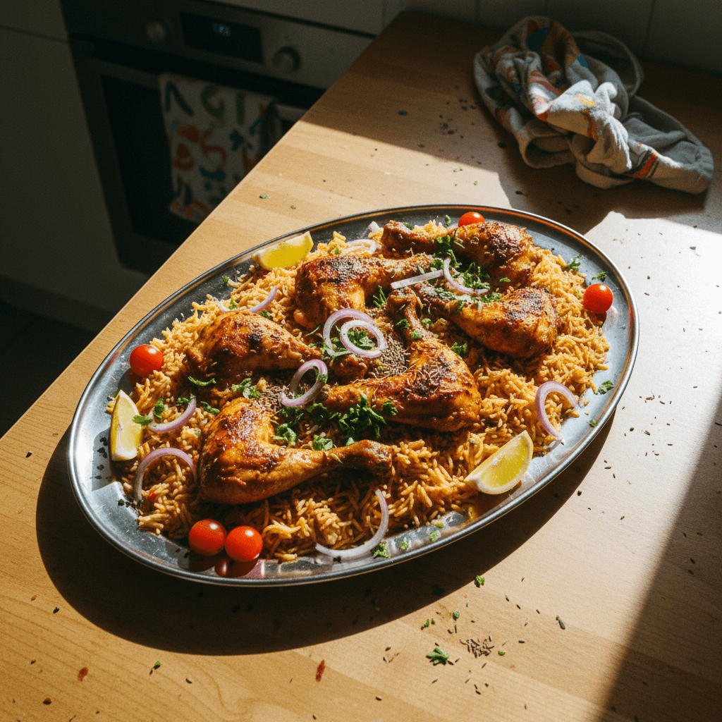 المدغوط بالدجاج