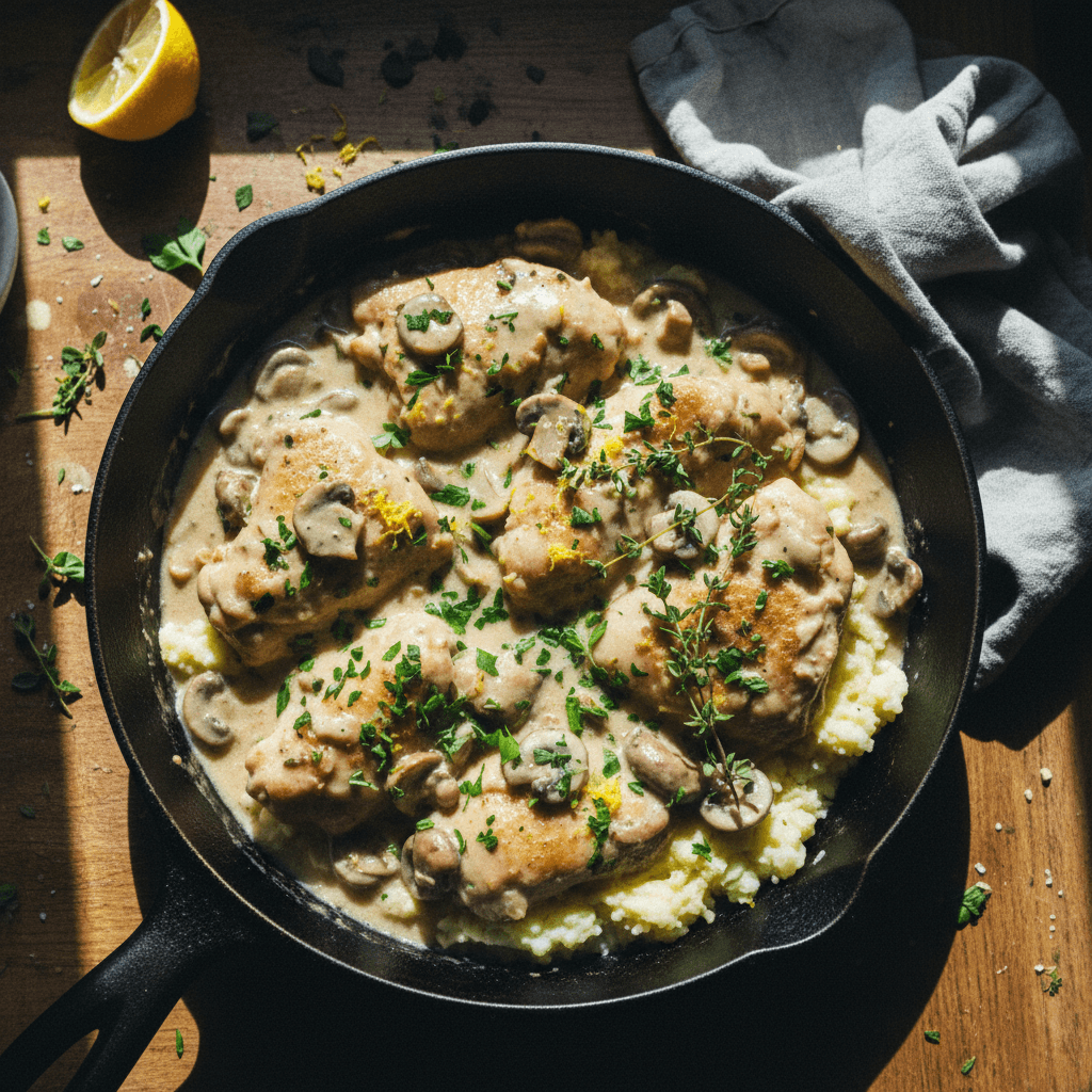 Chicken Fricassee