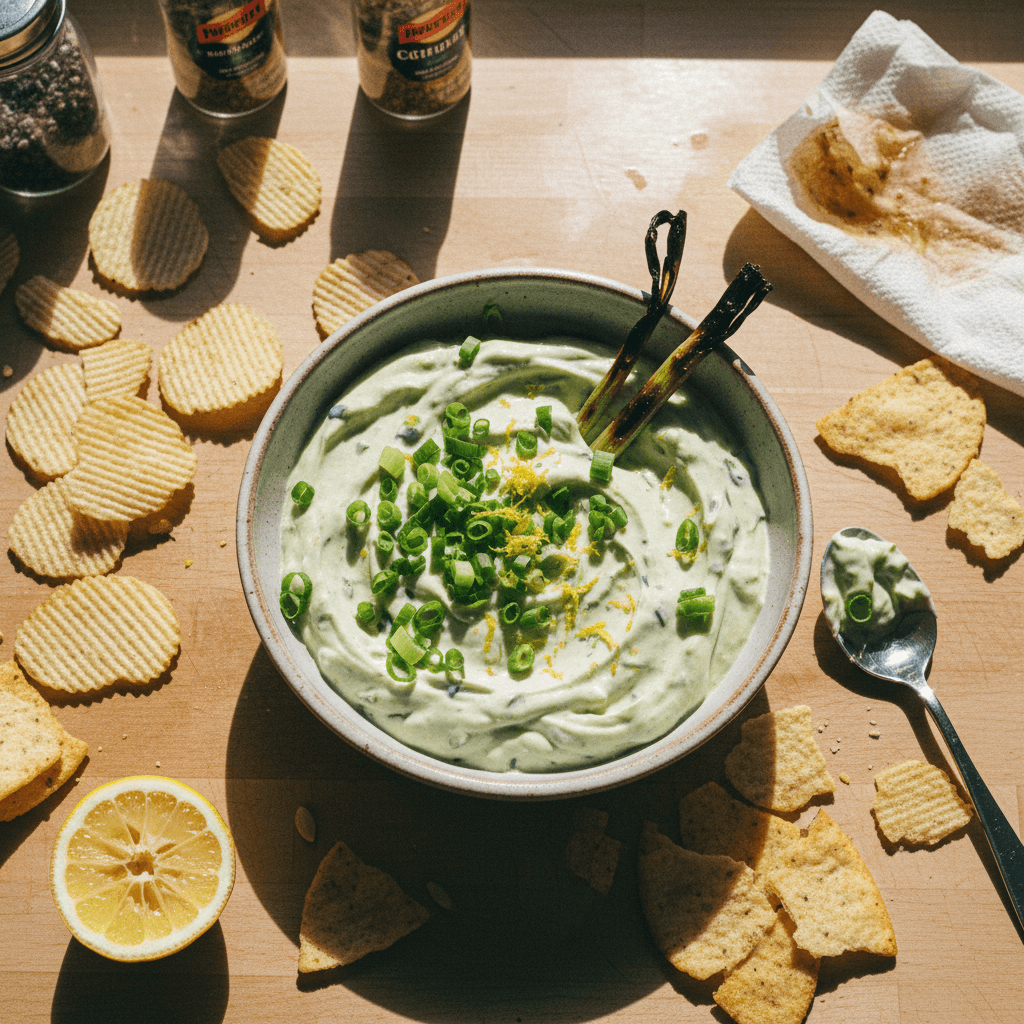 Charred Scallion Dip