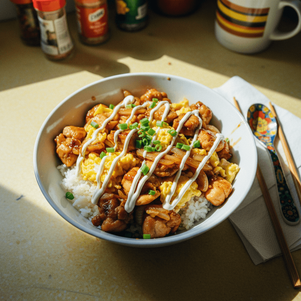 Chicken Mayo (치킨마요 덮밥)