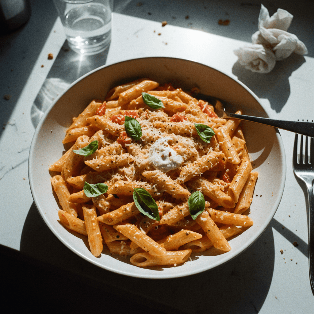 Vodka Pasta (No Vodka)
