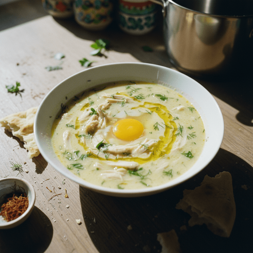 Chikhirtma (Georgian Chicken Soup)