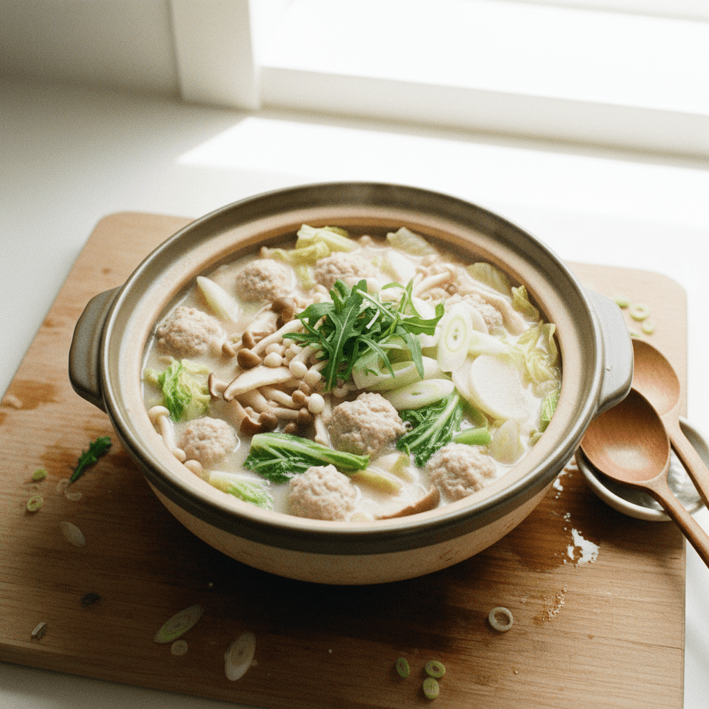 Miso Chicken Hot Pot