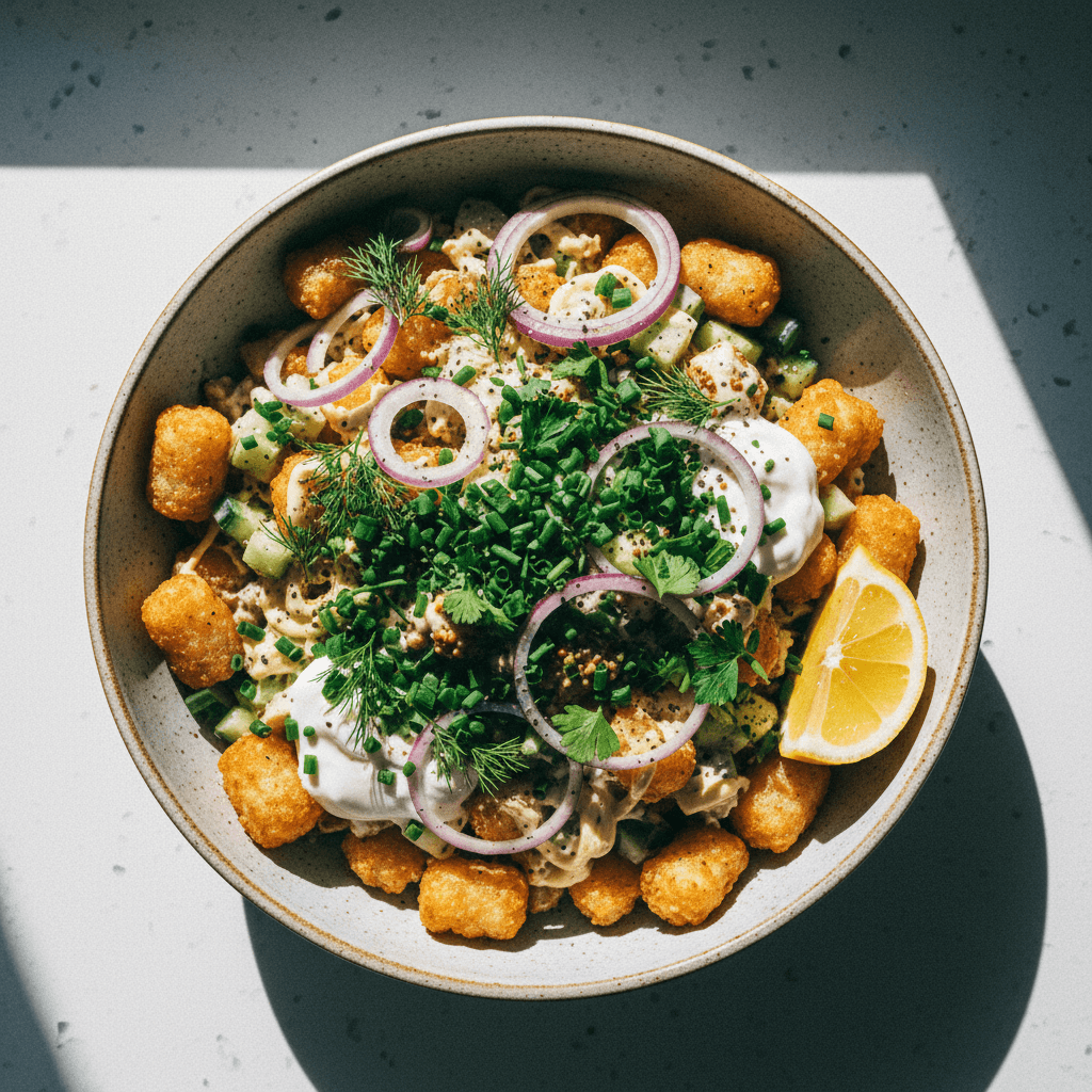 Potato Salad (with Potato Gems)