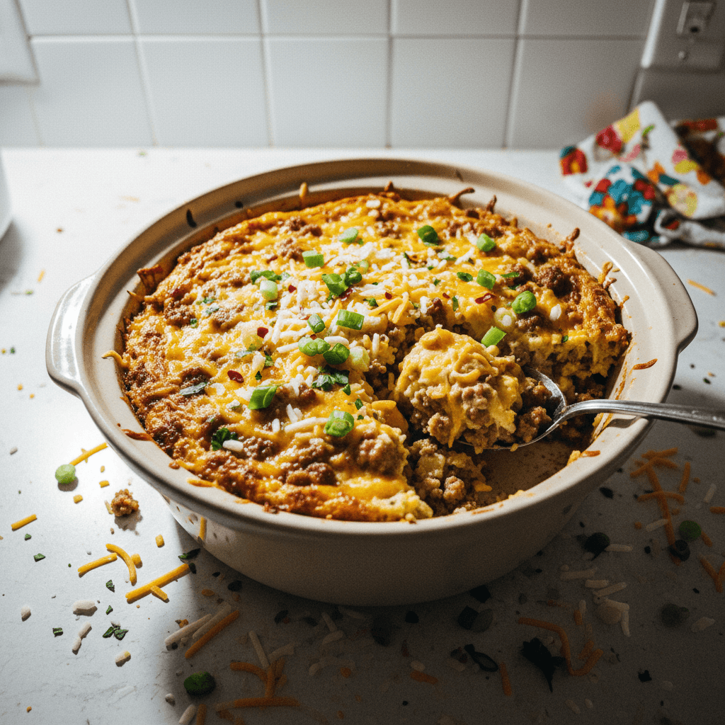 Overnight Breakfast Casserole