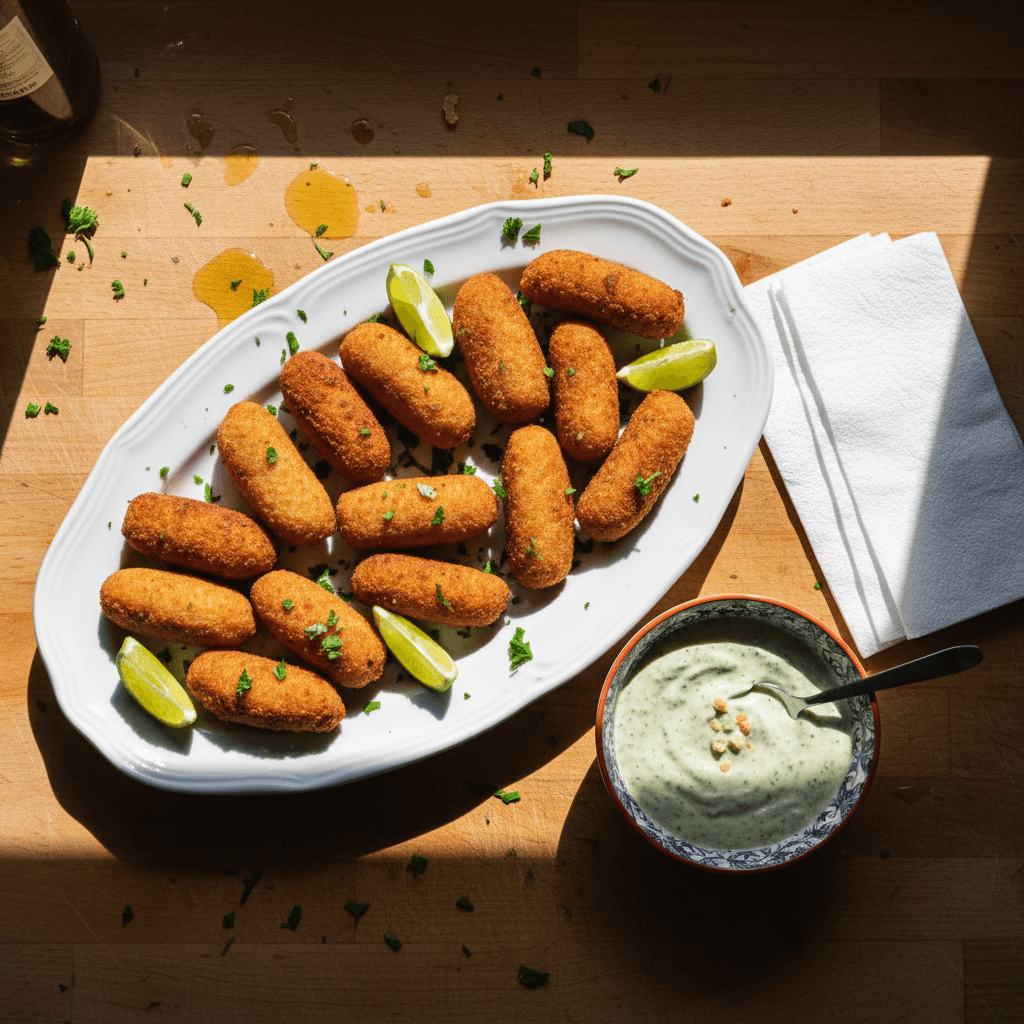 Croquetas de Jamón Cubanas