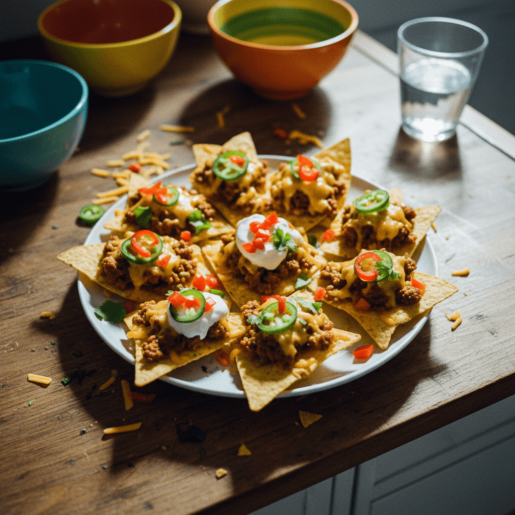 Spicy Beef Nacho Bites