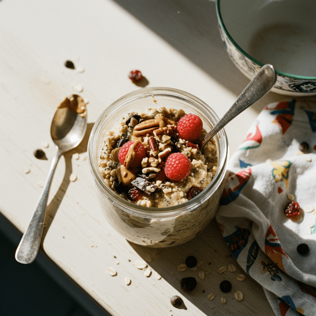 Healthy Overnight Cookie Dough