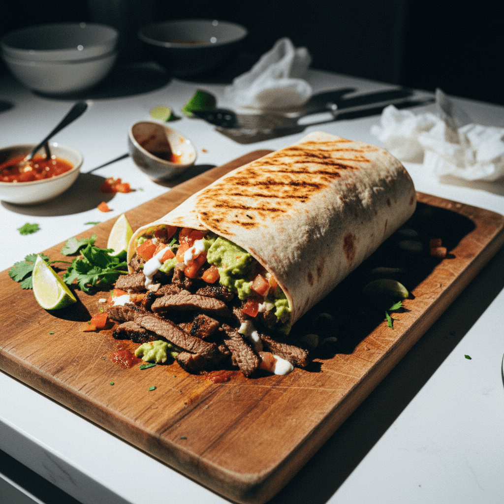 Burrito Gigante de Carne Asada