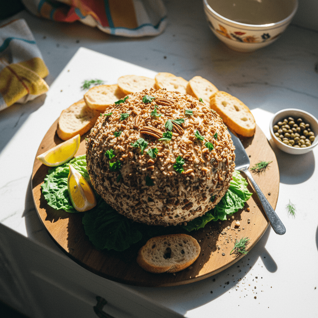 Smoked Salmon Cheese Ball