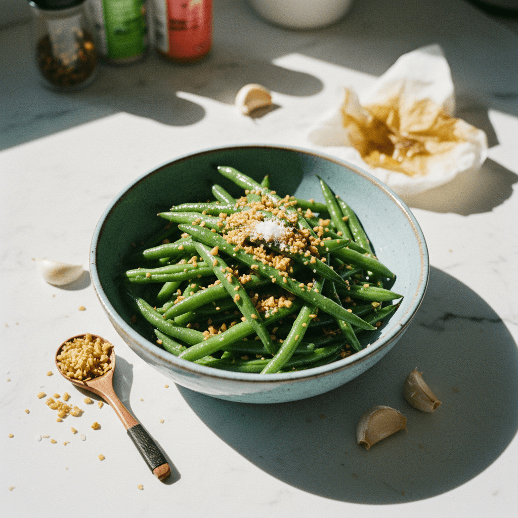 Din Tai Fung Garlic Green Beans