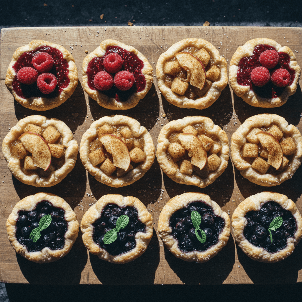 Mini Fruit Pies (Muffin Tin Fruit Tarts)