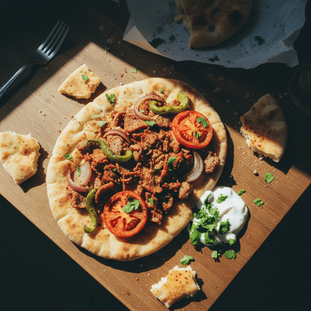 Doner Kebab y Pan Pita Casero