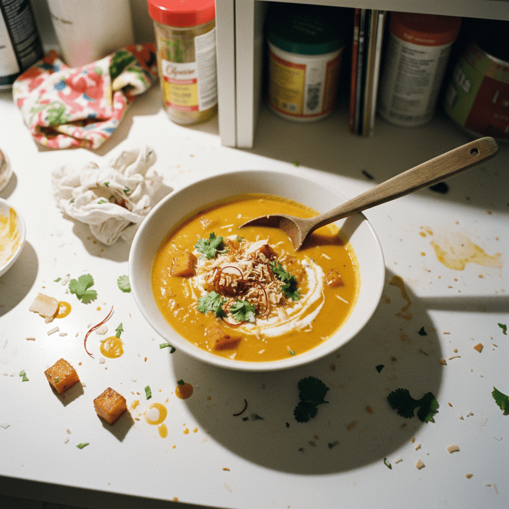 Sweet Potato Coconut Milk Soup
