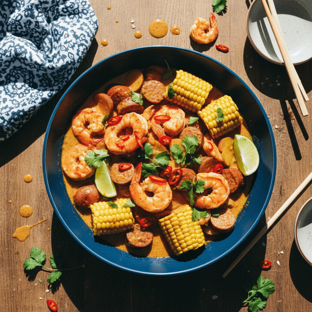 Thai Inspired Seafood Boil