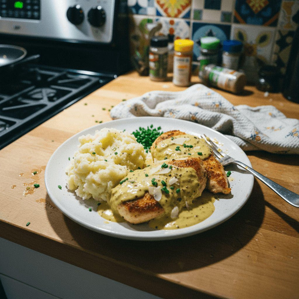 Creamy Mustard Chicken
