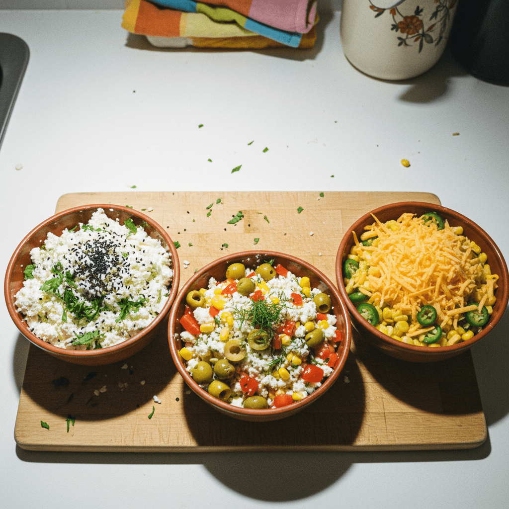 حشوات الأجبان المتنوعة