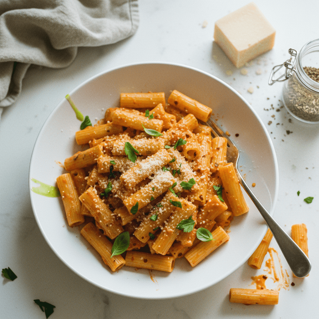 Creamy Tomato Rigatoni