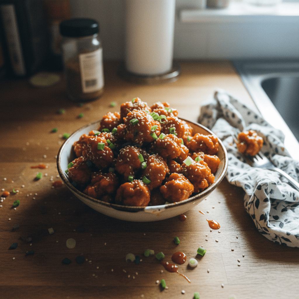 Korean Popcorn Chicken