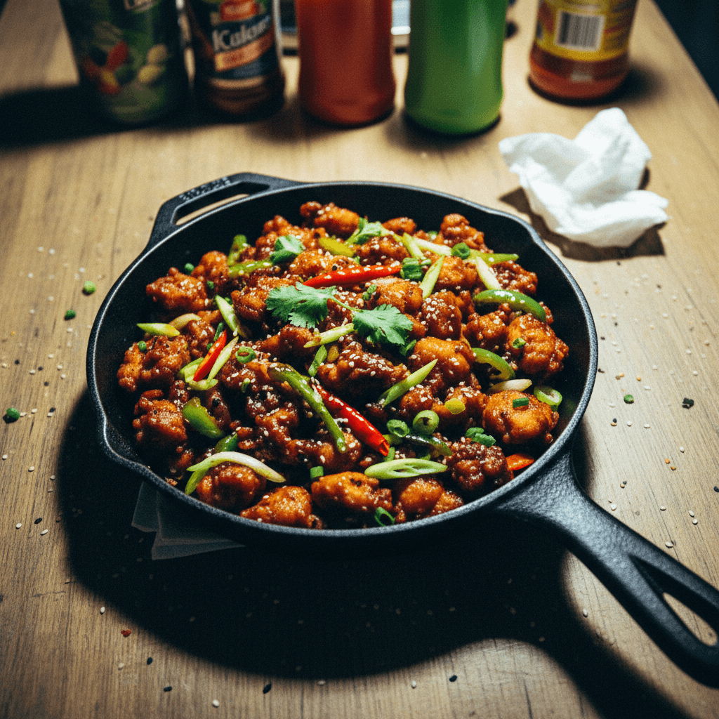 Chicken Chilli Dry