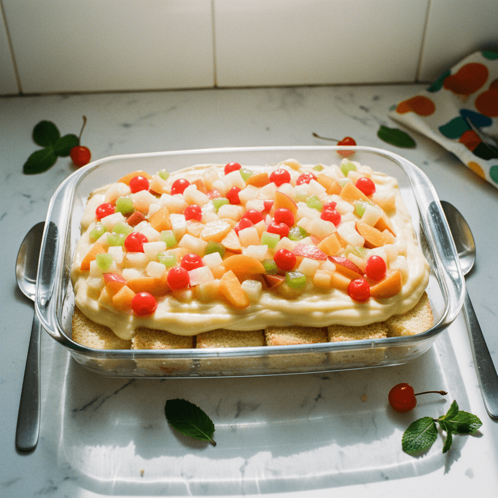 No-Bake Crema de Fruta