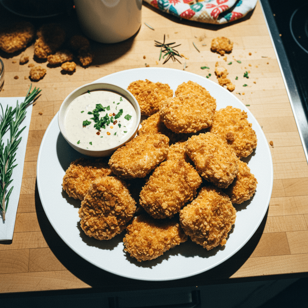 Pork Rind Chicken Nuggets
