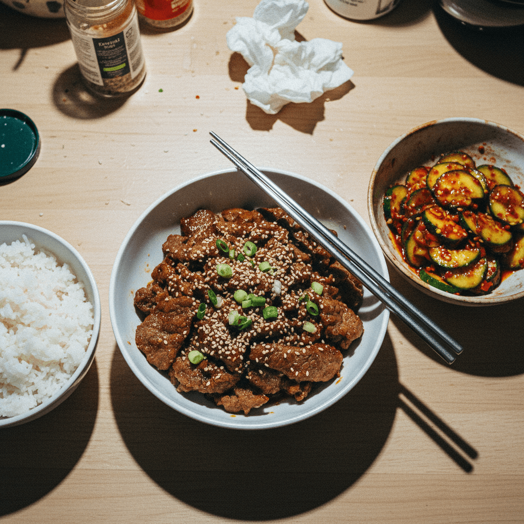 Korean Beef Bulgogi