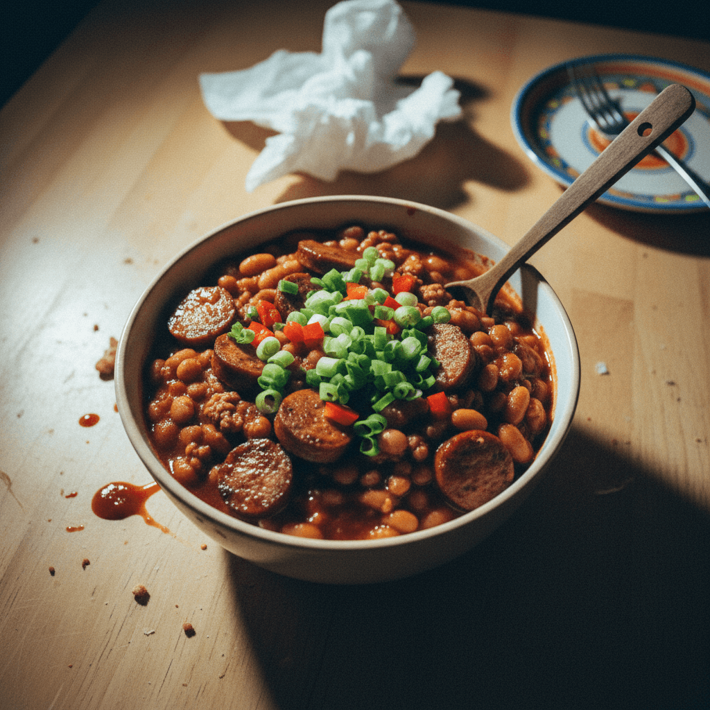 BBQ Baked Beans (No Pork)