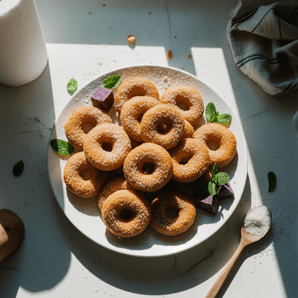 Sweet Potato Doughnuts