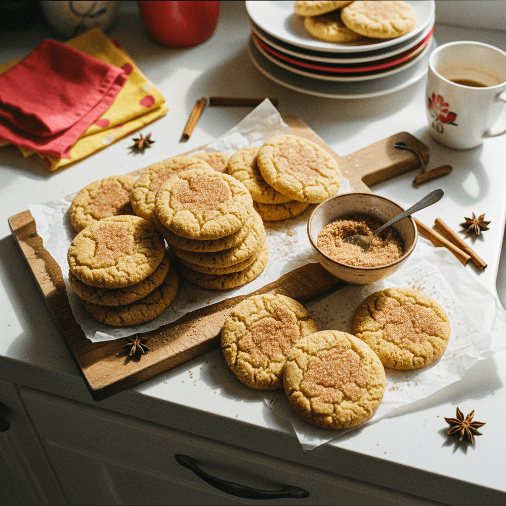 Pastry Chef Level Snickerdoodle Cookies