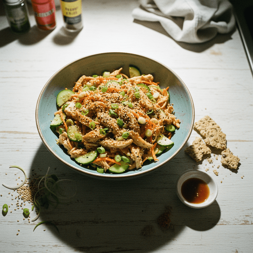 Healthy Asian-Inspired Chicken Salad