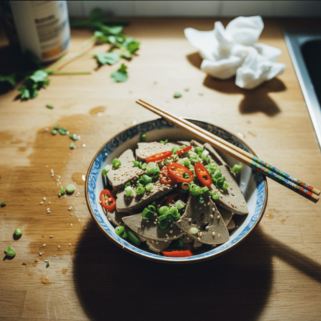 Cold Pork Liver Salad