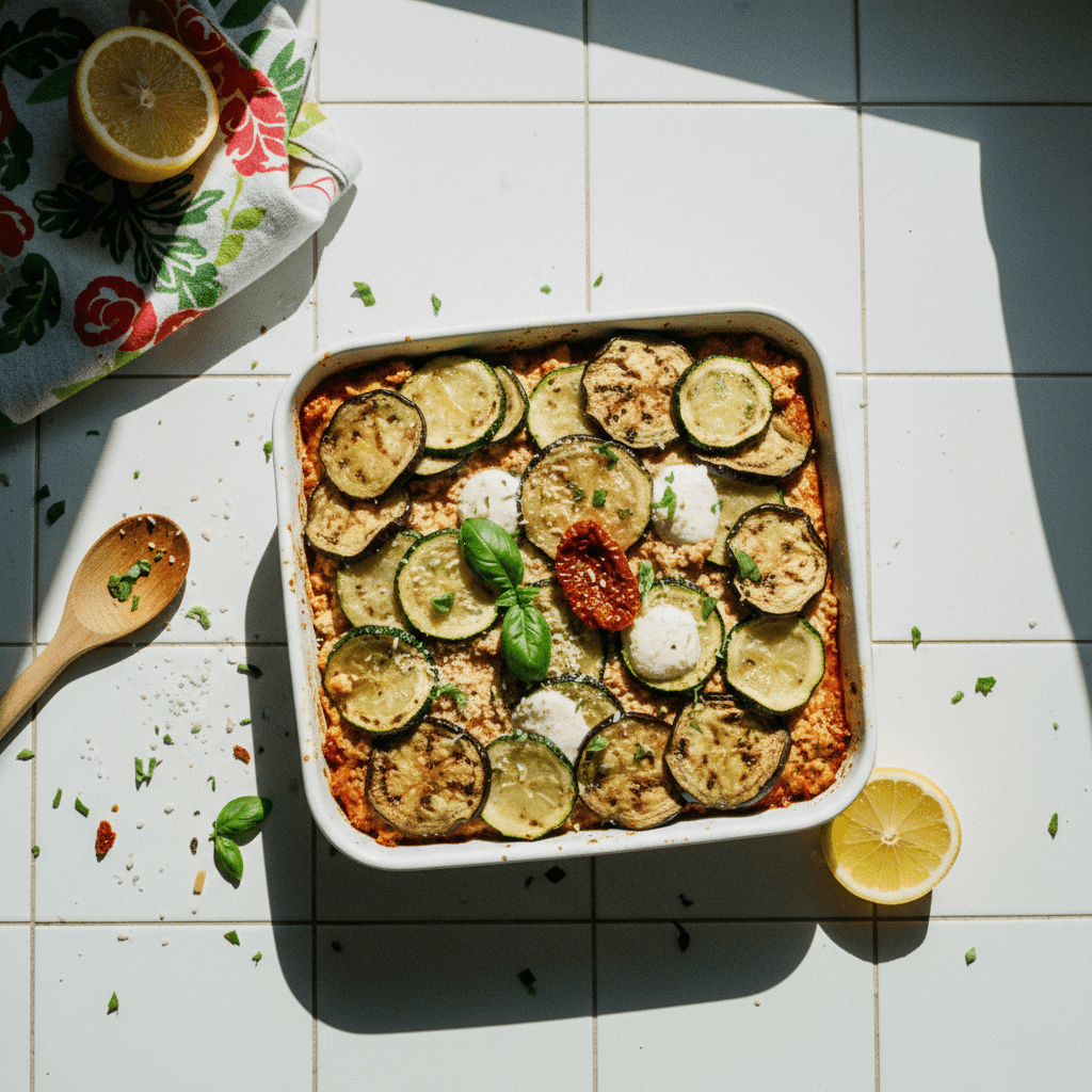 Dietetic Eggplant Parmesan