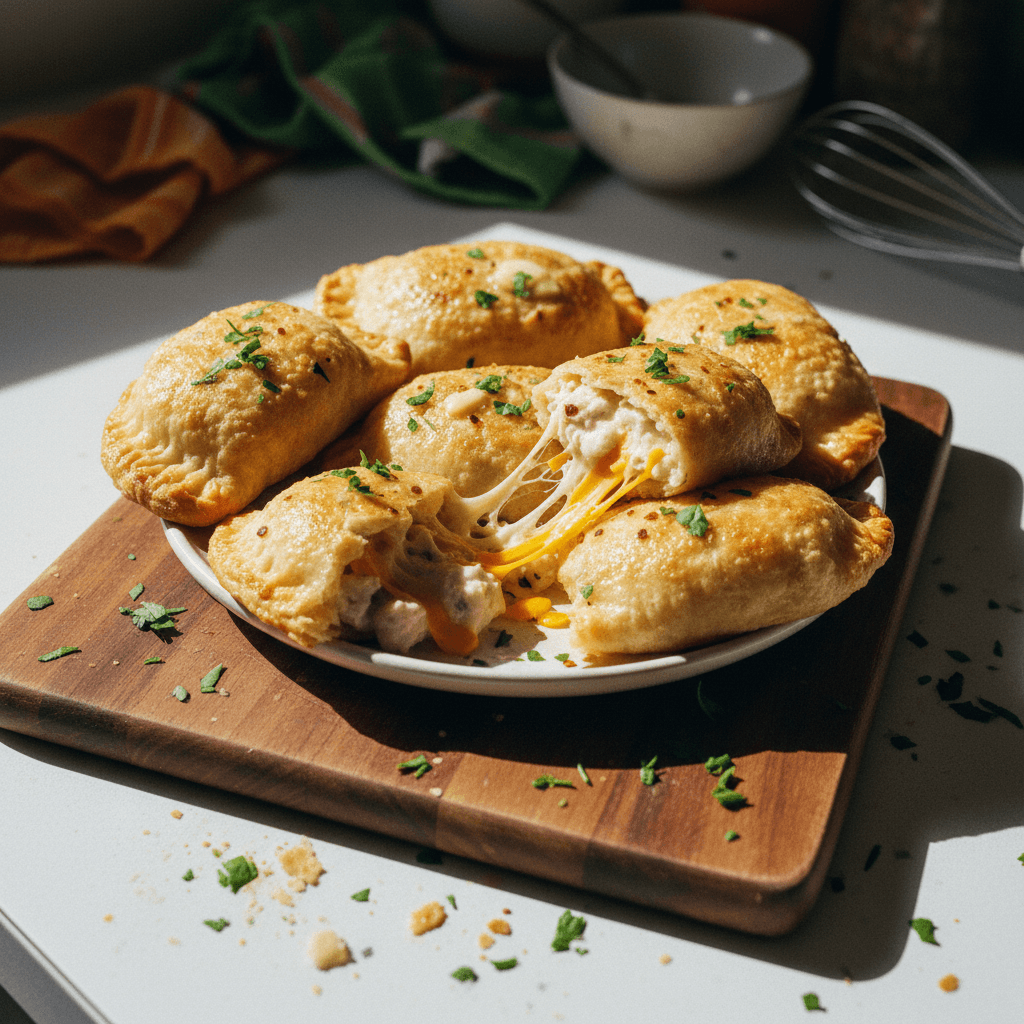 Chicken and Cheese Pockets