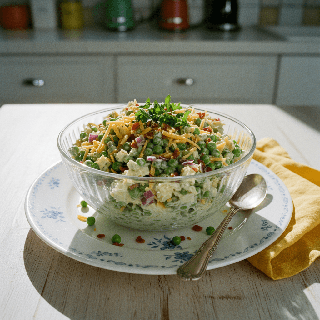 Creamy Pea Salad