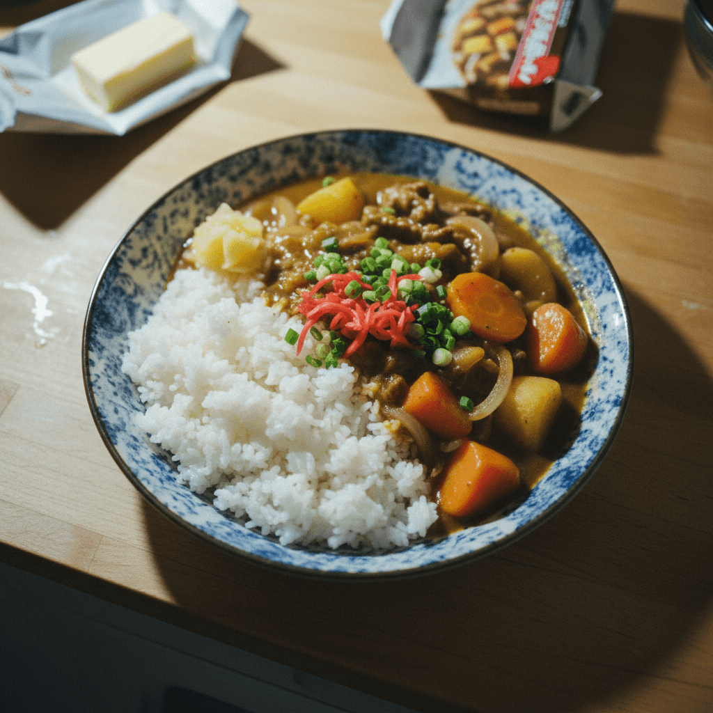 Homemade Japanese Curry