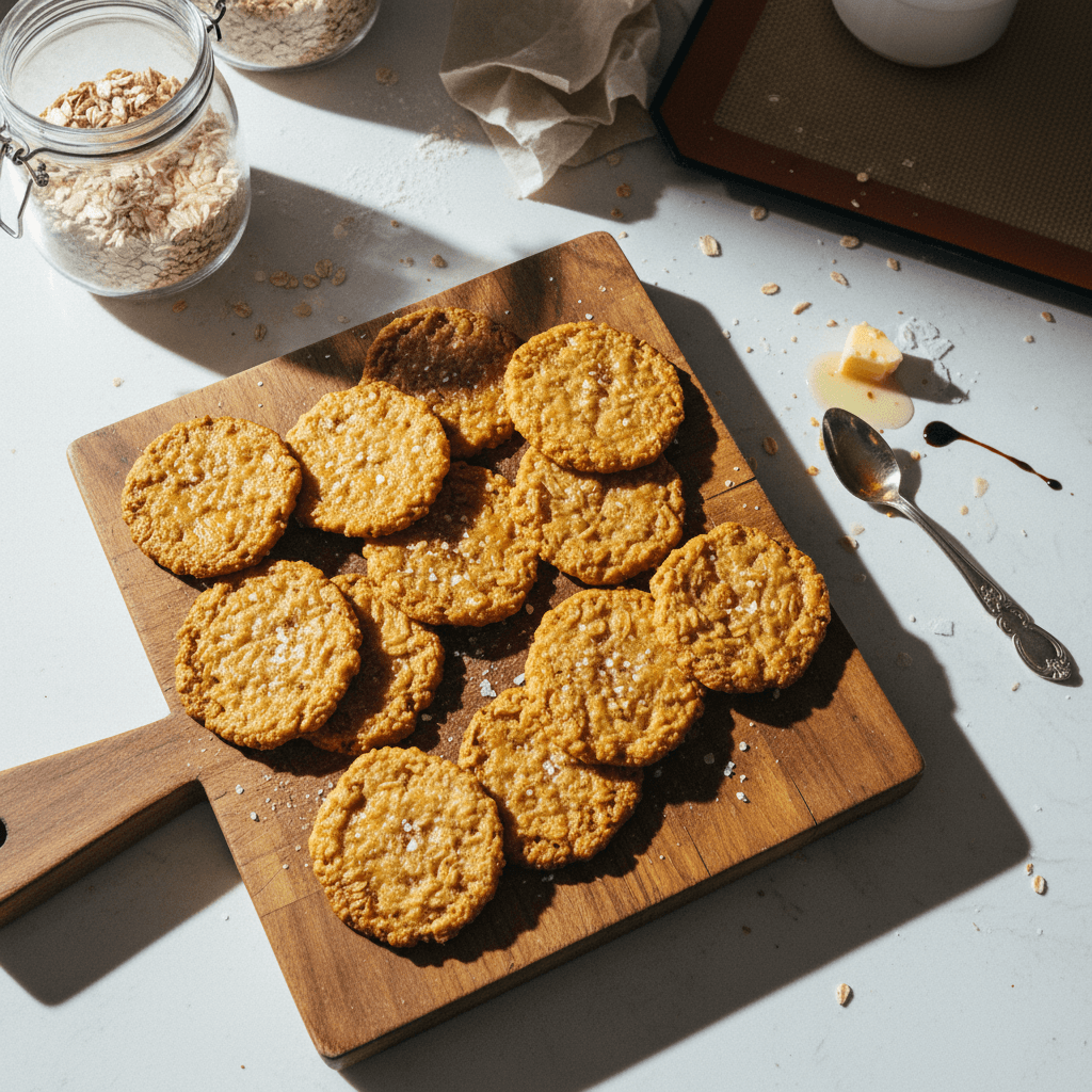 Oatmeal Lace Cookies