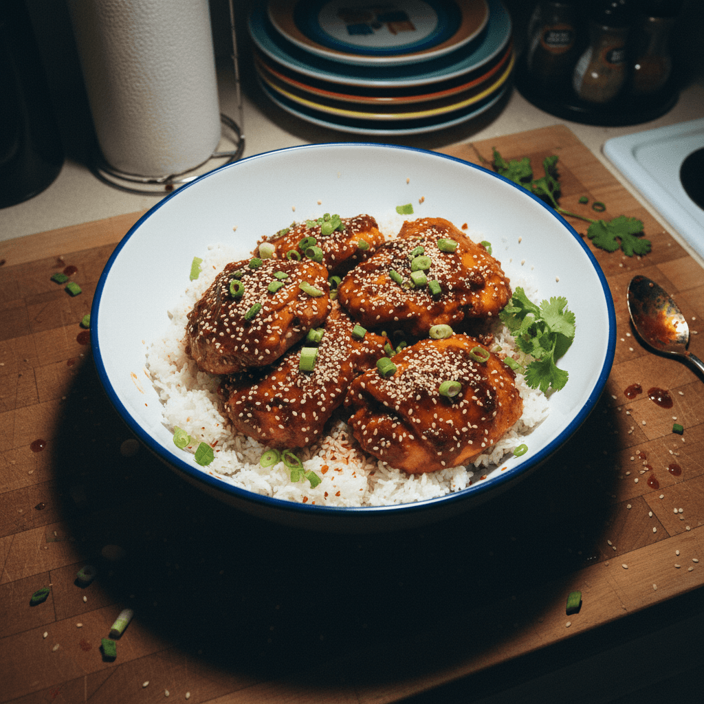 Gochujang Chicken Thighs