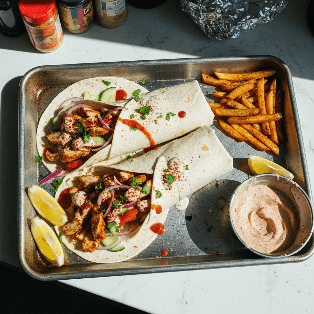 Chicken Shawarma Wrap