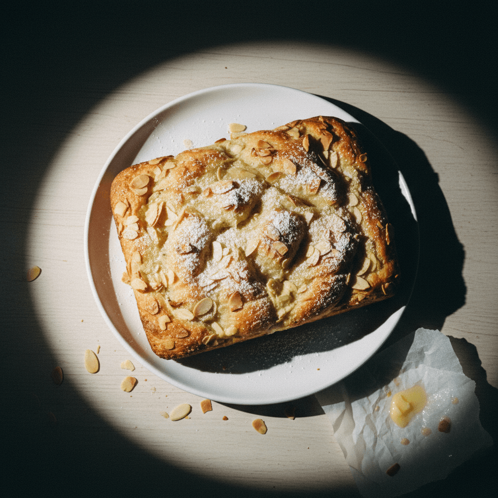 Almond Croissant Sourdough Focaccia
