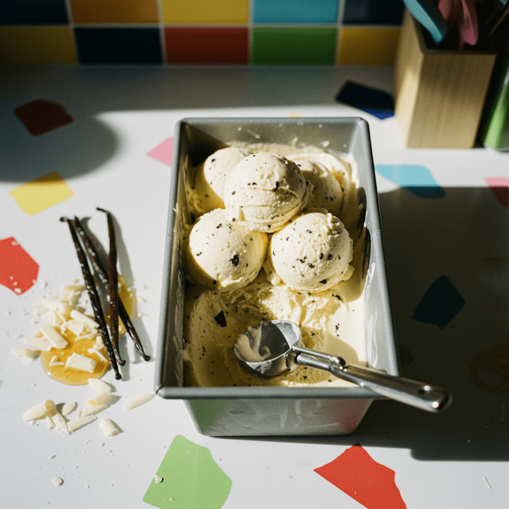 3-Ingredient Homemade Vanilla Ice Cream