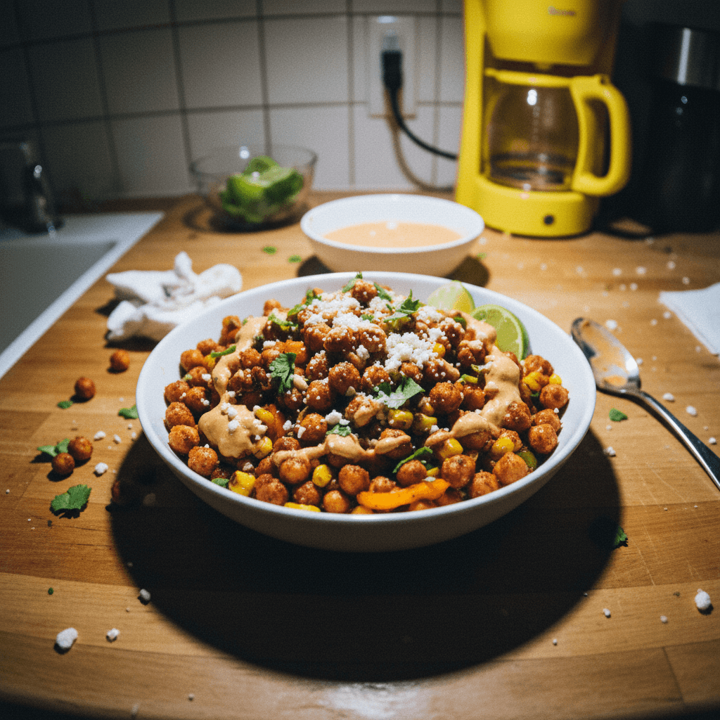 Chipotle Roasted Chickpea Crunch